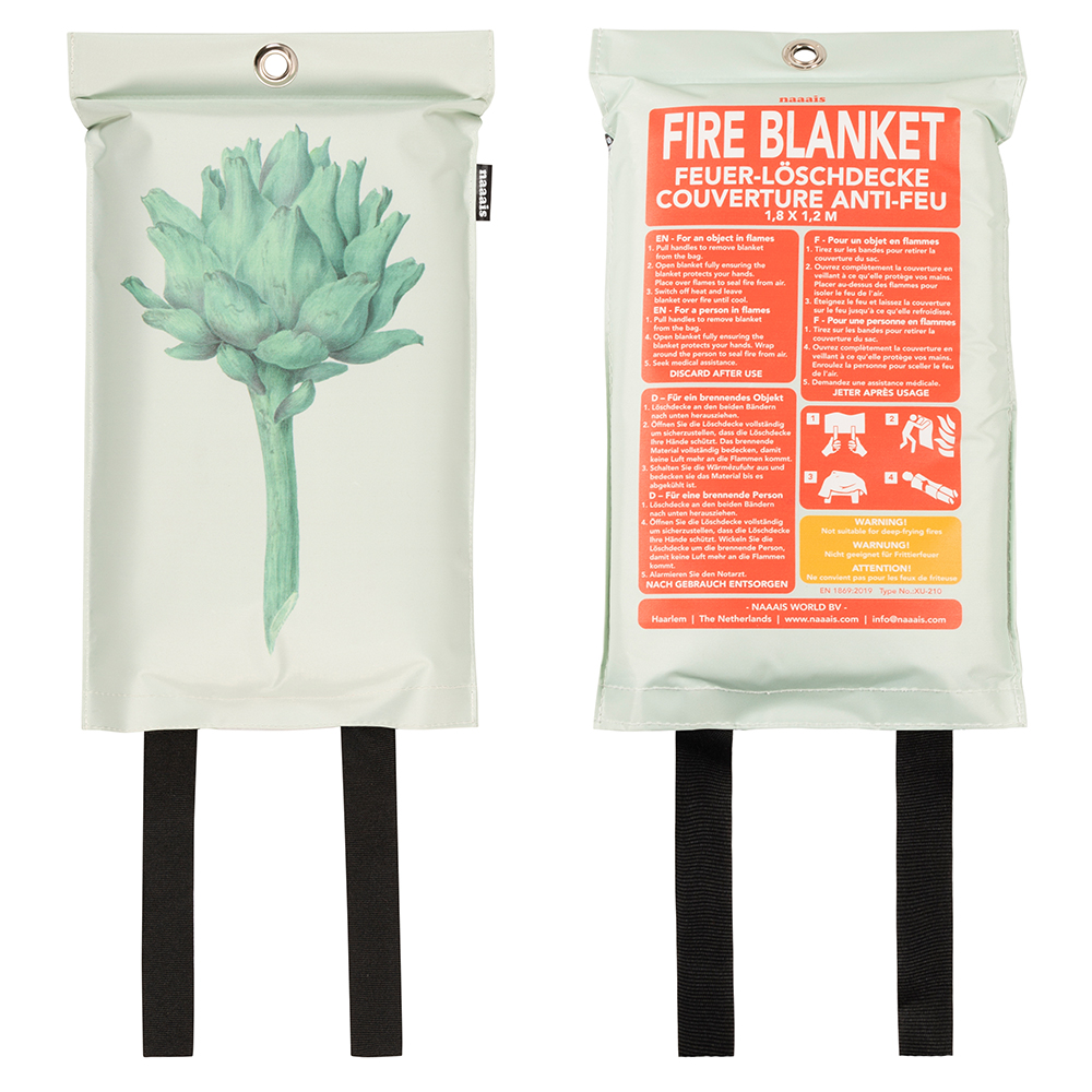 Approved design fire blanket for every interior